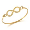 AeraVida Eternal Love Infinity Gold Plated Over .925 Sterling Silver