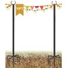 Derkniel 10 FT Outdoor String Light Pole Stand for Garden