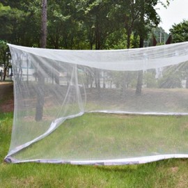 Made in Korea Extra Large Outdoor Camping Square Mosquito Net 9-10 Person