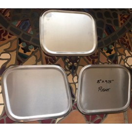 Dirtroad Racing SET OF 3 Slant Street Tracker HOOLIGAN NUMBER PLATES 8”x9.75”x032" 1/2”bead Edge