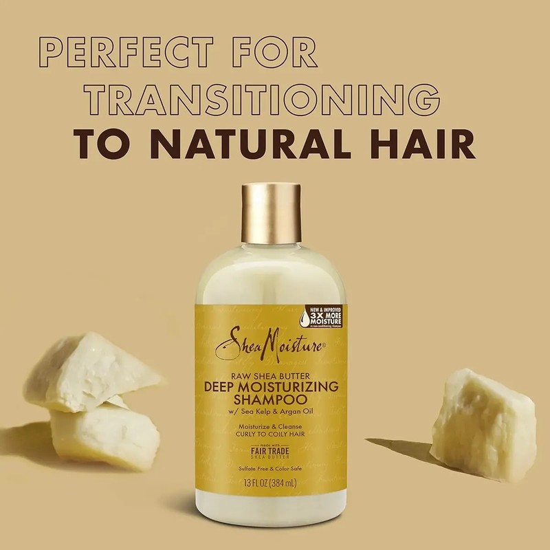 Shea Moisture Champú De Manteca De Karité De 13 Oz