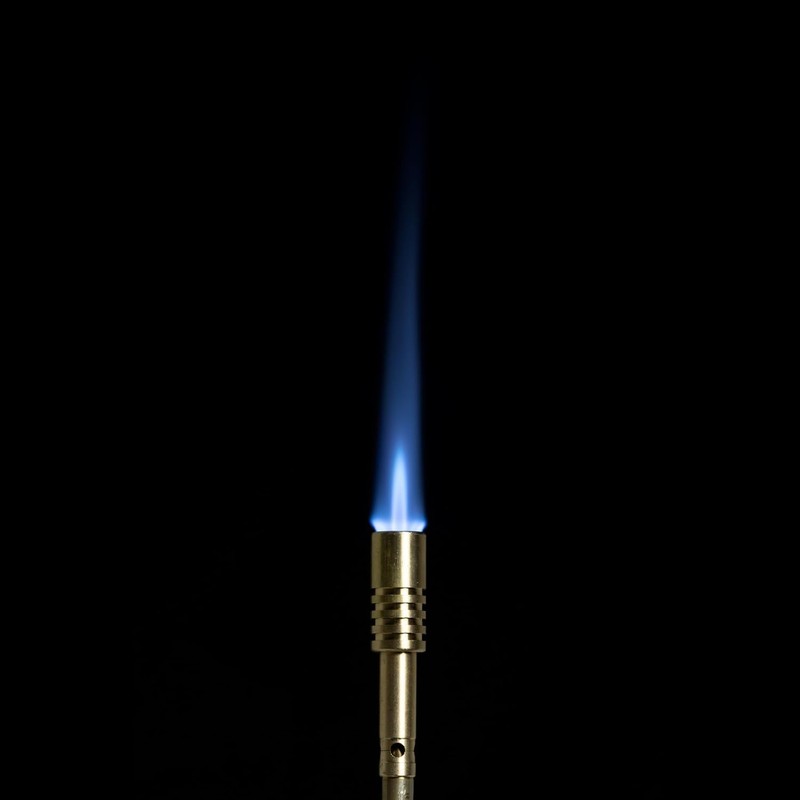 Bernzomatic® Wide Flame Brass Torch - Manual Ignition, Wide Pencil