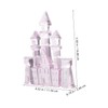SUPVOX Gem Castle for Sparkling Princess Playset for Imaginative Adventures