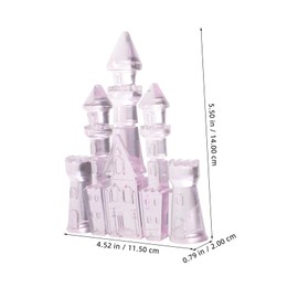 SUPVOX Gem Castle for Sparkling Princess Playset for Imaginative Adventures Creative and Interactive Fun for Developing Problem Solving Skills