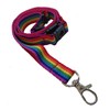 15mm Rainbow Neck Lanyard with 3 Point Triple Safety Breakaway