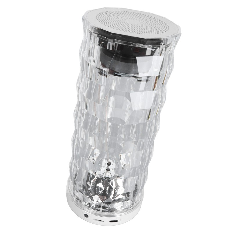 Portable Bluetooth Speaker with Touch Control Colorful Light 3D Surrounding