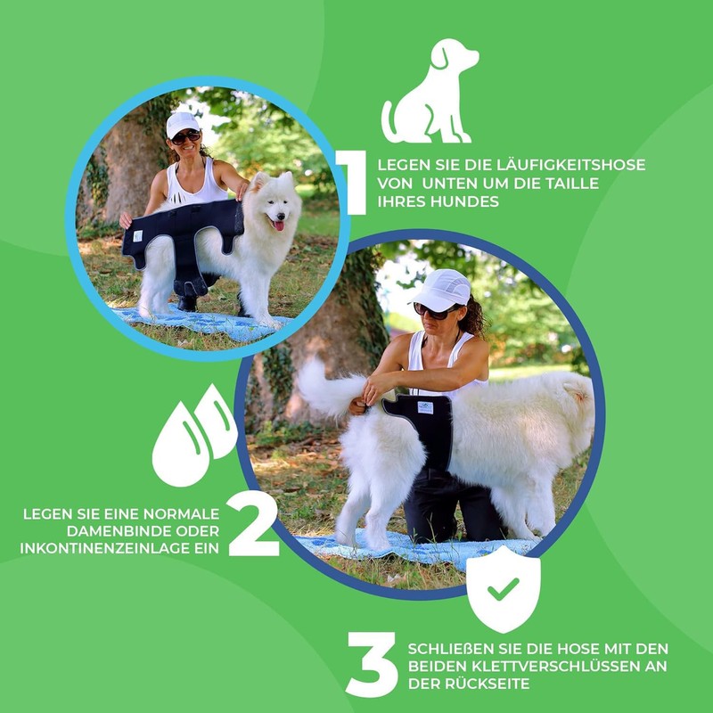 Nature Pet Hygiene Sanitary Pants for Female Dogs/ Pet Dog