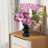 ASTRYAS Fake Flowers in Vase, Artificial Flowers Arrangement in Vase,