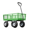 VEVOR 900 Lbs Steel Garden Cart on Wheels, Heavy Duty