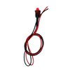 Red LED Flashing Dummy Alarm Warning Security Light 12v Car