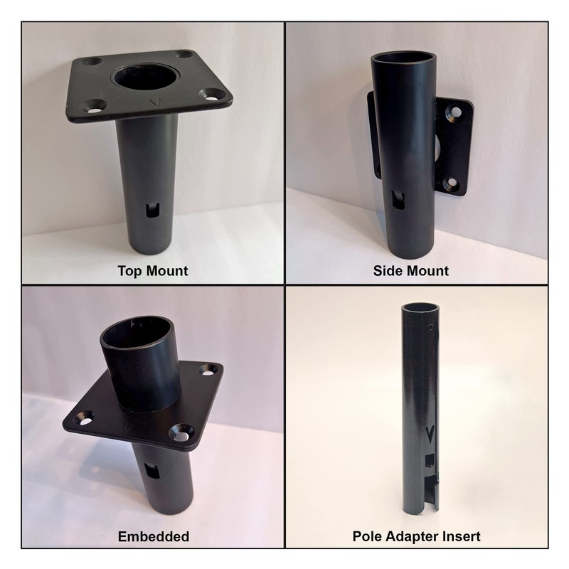 Pilot Rock Removable Umbrella Mount for Deck/Dock Made in USA