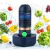 Portable Fruit Washer & Vegetable Cleaner, Wireless Produce Cleaner Blue