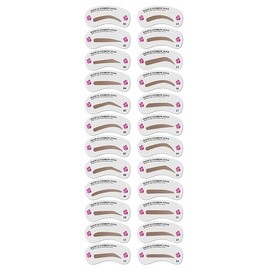 Alluring 24PCS Eyebrow Shaper Pencil Set Eyebrow Stencils Eyebrow Template for Makeup, Eyebrow Tattoo Drawing Template for Eyebrows