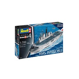 HMS Invincible (Falkland War) 1:700 Level 4 Revell Model Kit