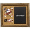 US Air Force Picture Frame (8x10 Layout C, Honey)