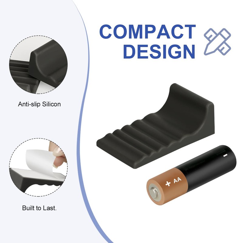 LANMU Trash Can Wall Protector and Stop Moving Backward, 4