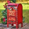 Letters for Santa Christmas Mailbox Decoration (16" Tall Ornate Style)