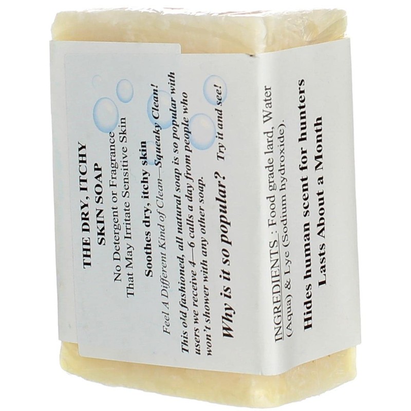 Grandma's Pure Lye Soap Bar - 6.0 oz Unscented Face