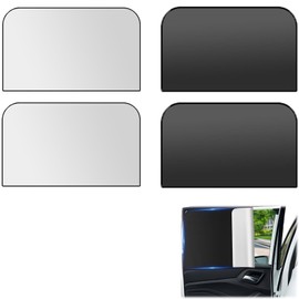 2 Pieces Fully Blackout Fully Blackout Curtain, Magnetic Curtain, Car Window Sunshade, UV Protection, Sun-Protection, Insulation, Easy Installation, Convenient Storage, Summer Awning, Sleeping in Car,