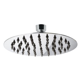 REGADERA REDONDA CROMADA 6"