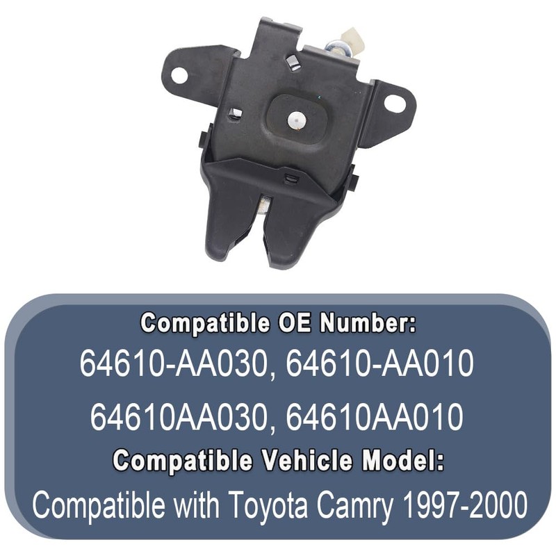 KACEPAR Rear Luggage Compartment Door Lock Trunk Tailgate Lock Latch,