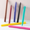 Coloured Waterproof Eyeliner Pen, Long-Lasting Highly-Pigmented Liquid Eyeliner for Women,