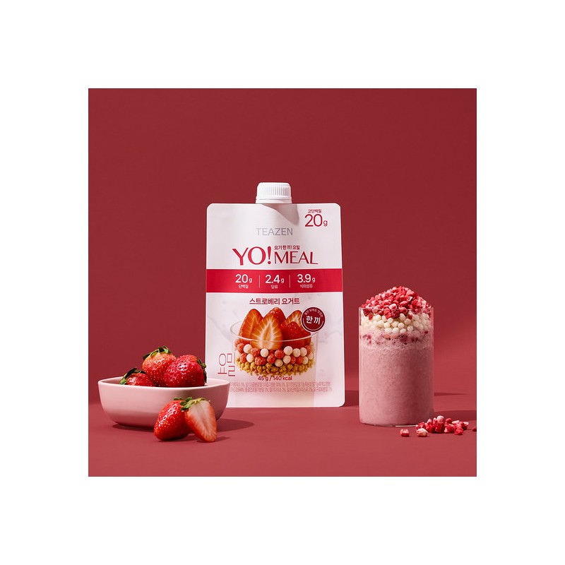 Teazen Yomil Yogurt Original 7 Packs + Strawberry Yogurt 7