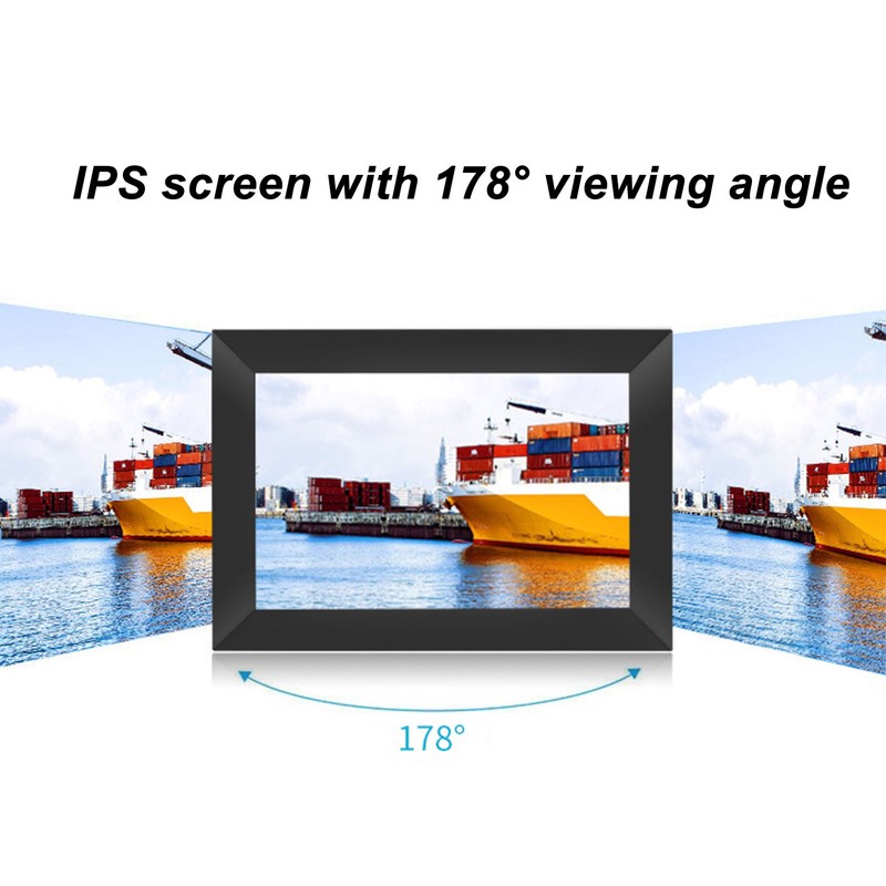 8in WiFi Digital Picture Frame IPS Touch Screen Share Photos