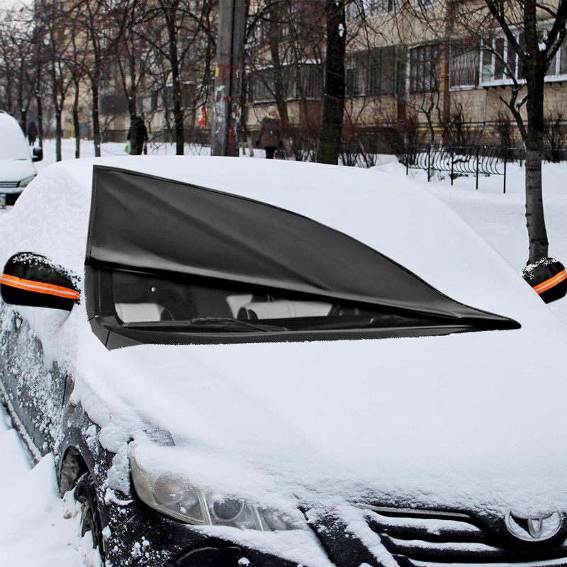 BOGI Windshield Cover for Ice and Snow, Heavy Duty 600D