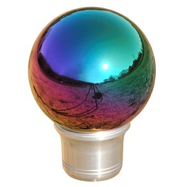 Carmate RA139 Car Shift Knob RAZO Shift Knob R 4.9 oz (140 g) 1.9 inches (49 mm) Neochrome