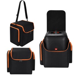 DGSYMLXGS storage bag case for JBL PartyBox Encore Essential speaker with adjustable shoulder strap portable multifunctional pocket for outdoor activities travel
