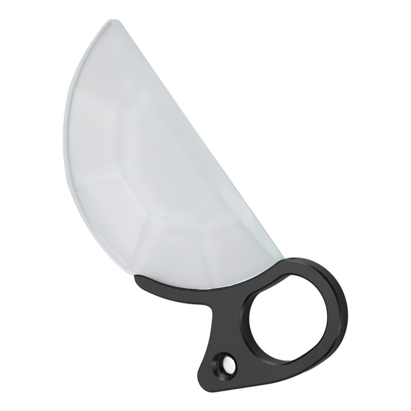 79mm Handheld Subtle Kaleidoscope Prism Semicircular Glass Filter Special Effects