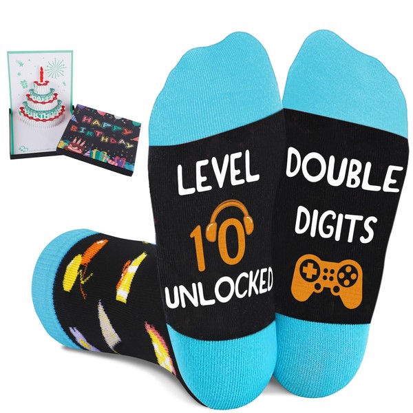 Juesly 10 Year Old Boy Gifts Ideas with Socks for