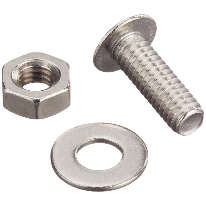 DAIDOHANT 10185983 Ultra Low Head Small Screw Set, with Nuts