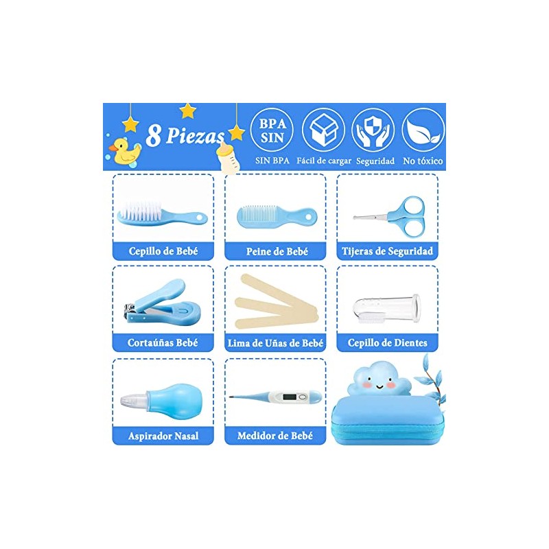 Kit de Cuidado de la Salud del Bebé,Set de Cuidado