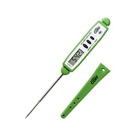 CDN ProAccurate® Termómetro digital de bolsillo de lectura instantánea con punta de acero inoxidable de 2.75 pulgadas para medición precisa de tempera