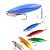 Blue Ocean Fishing Shore Throw Metal Jig Lure Set, 1.4