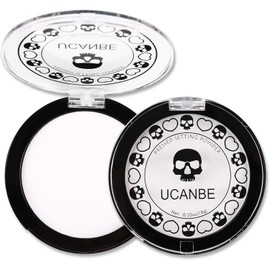 UCANBE- - El polvo de maquillaje blanco prensado UCANBE tiene una textura suave y superfina que se extiende uniformemente sobre la piel, dejando un acabado suave y aterciopelado que asegura perfectame