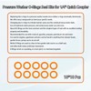 1/4" Pressure Washer Quick Coulper QD Colored O-Rings, M22 Quick