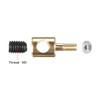 uxcell Linkage Stoppers Connecting Servo Arm,Push Rod for RC Airplane,D5x3mm