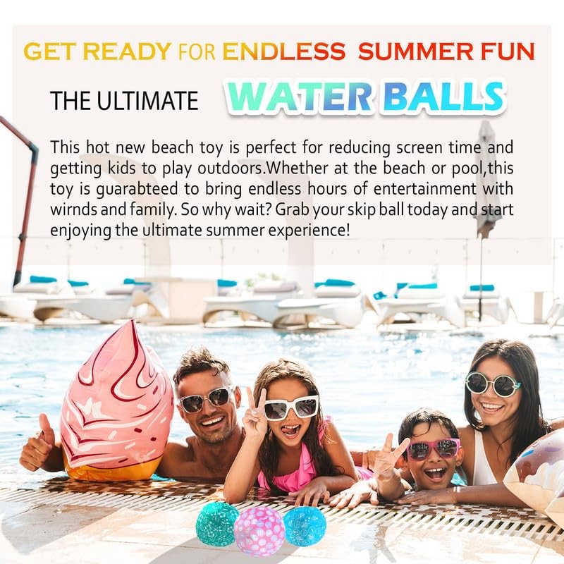 Speedo Unisex Kids Water Balls Swim Toy, Galinda/Emerald/Turquoise, One Size