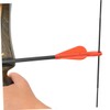 WOONEKY 8mm Plastic Arrow Tails 20 Pcs Integrated Tails Enhance