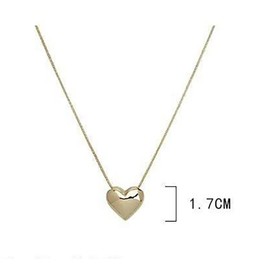 Rrdaily Big Metal Heart Pendant Necklace, Love Sweater Chain Necklace for Women Perfect Birthday Christmas Mother'S Day Gifts (Gold)