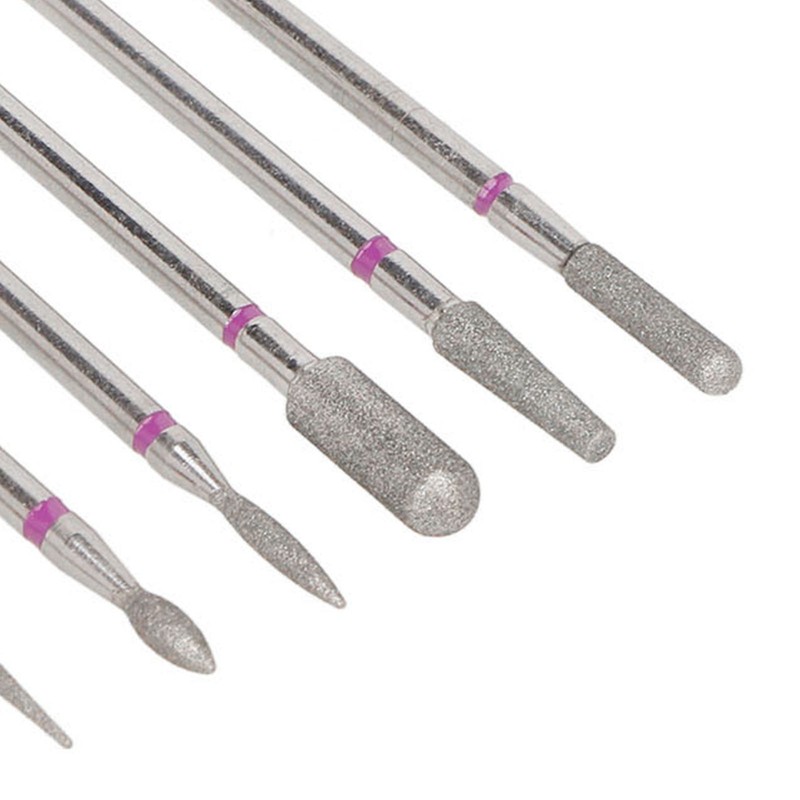10pcs Nail Drill Bit Set Professional Home Salon Emery Cuticle