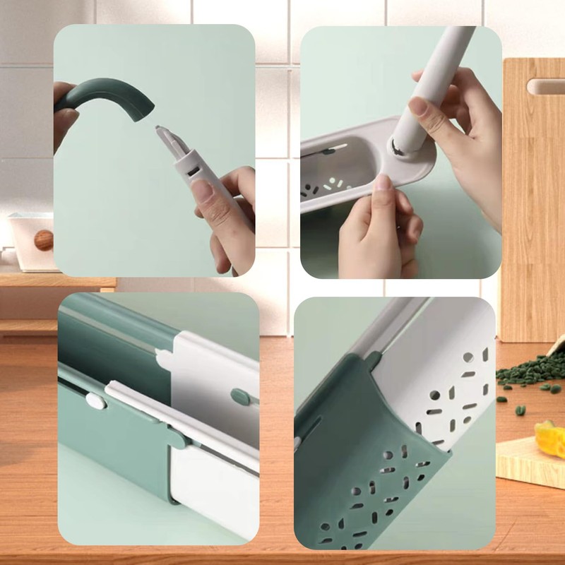 Telescopic Sink Organiser, Kitchen Sink Shelf, New Organiser Sink, Dish