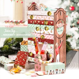 Papierdrachen Advent Calendar 2022 to Fill - Christmas Calendar with Boxes - Princess on the Pea - to Assemble - Reusable