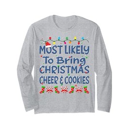 Weihnachten bringt Kindern am ehesten Weihnachtsstimmung, Kekse Langarmshirt