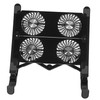 Operitacx 1set Adjustable Laptop Cooling Pad USB Fan Compact Notebook