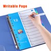 (10 Pack) A4 File Dividers 12 Part Numbered 1-12,Plastic Subject