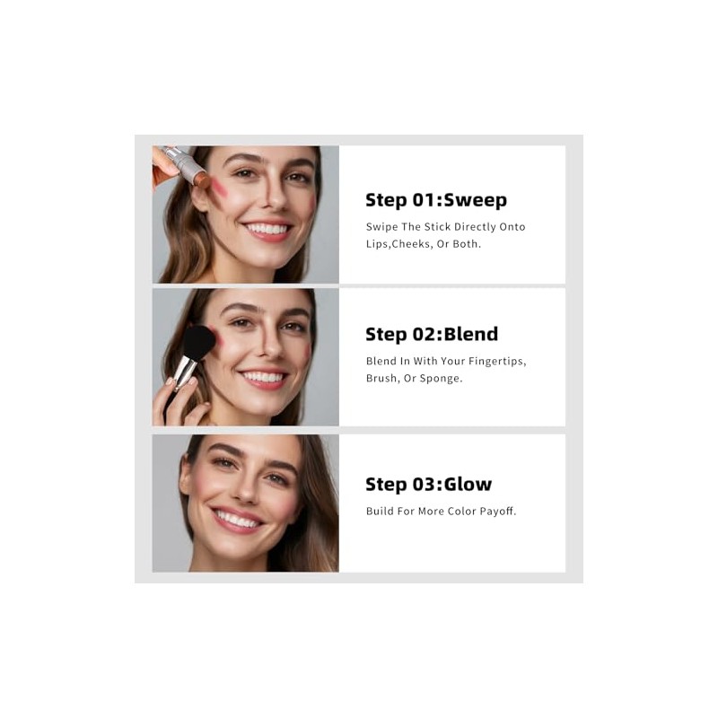 KIMUSE Cream Contour Stick Duo – Barra moldeadora 2 en